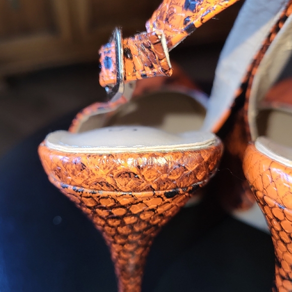 SIMMI London Snakeprint Heels - Picture 5 of 8
